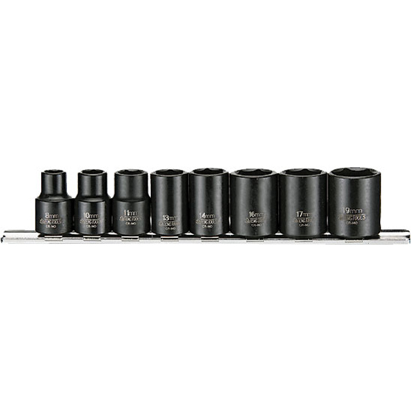 3/8" Drive Impact Socket Set